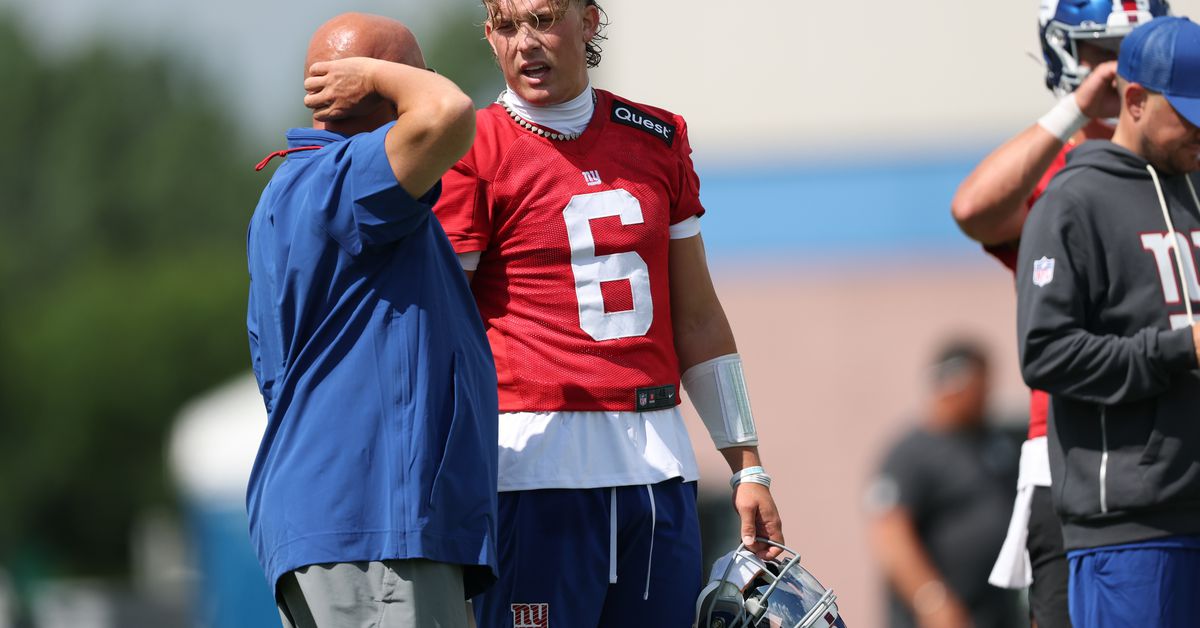 Giants training camp: What we learned on Day 1