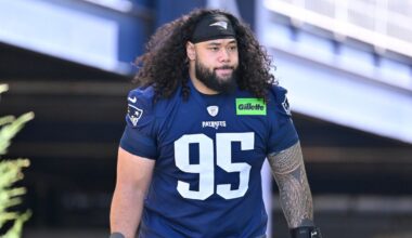 Khyiris Tonga downplays getting honored by Patriots