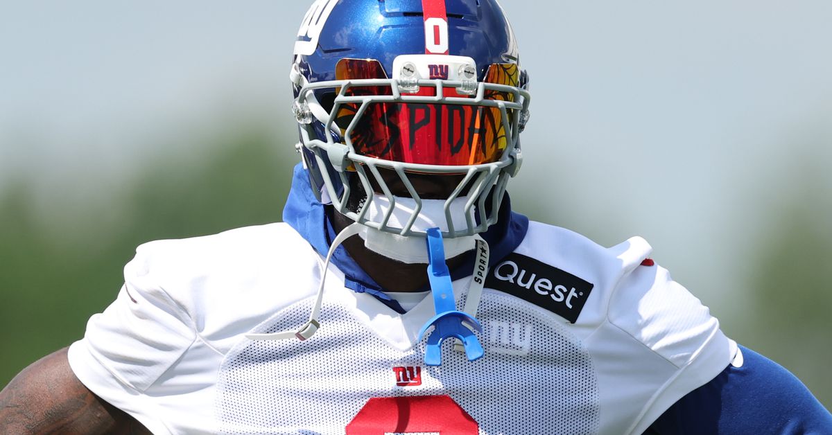 Giants training camp: Brian Burns, Wan’Dale Robinson collision gives Day 3 injury scare