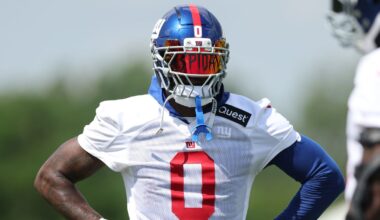 Brian Burns: ‘Nothing to talk about’ until Giants play in games that count