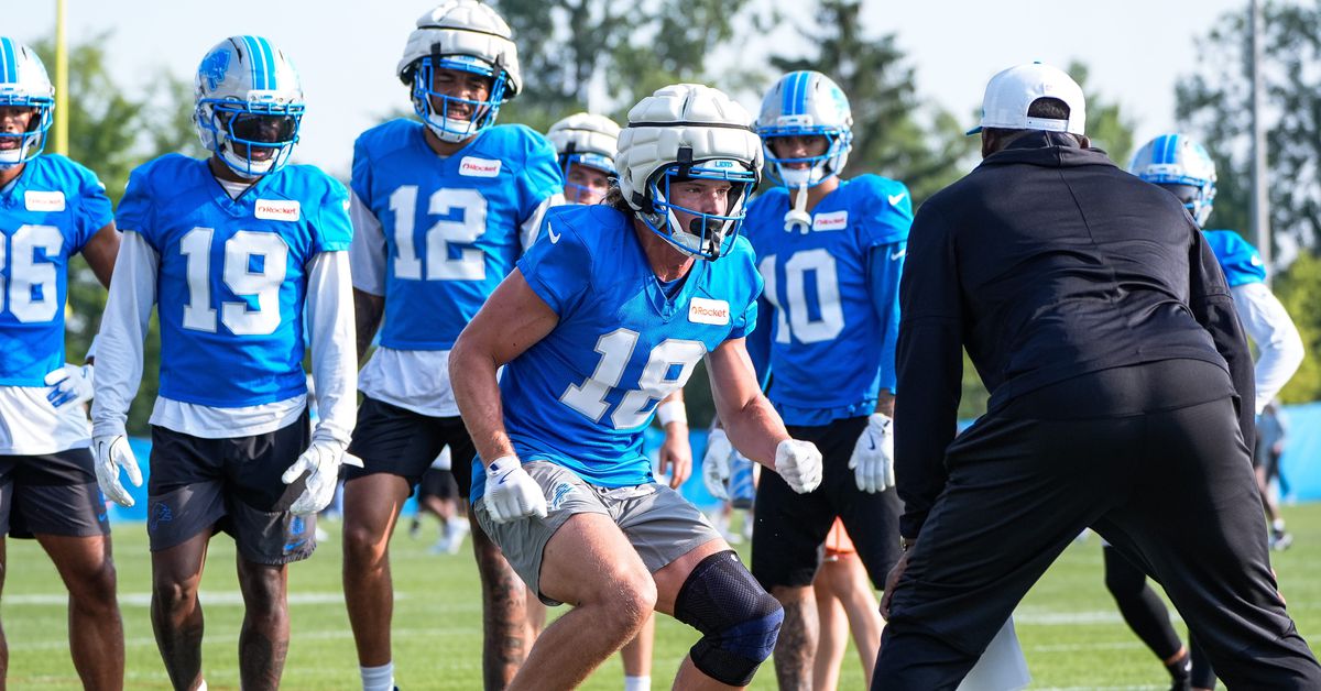 Breaking down the Lions’ deepest positions after Week 1 of training camp