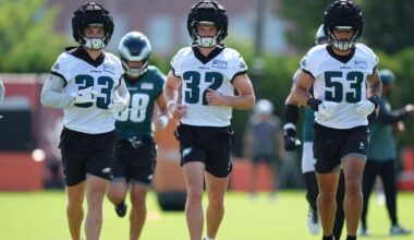 Philadelphia Eagles training camp practice live updates from Day 3