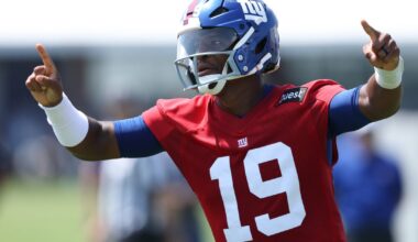 Giants training camp: What we learned on Day 5