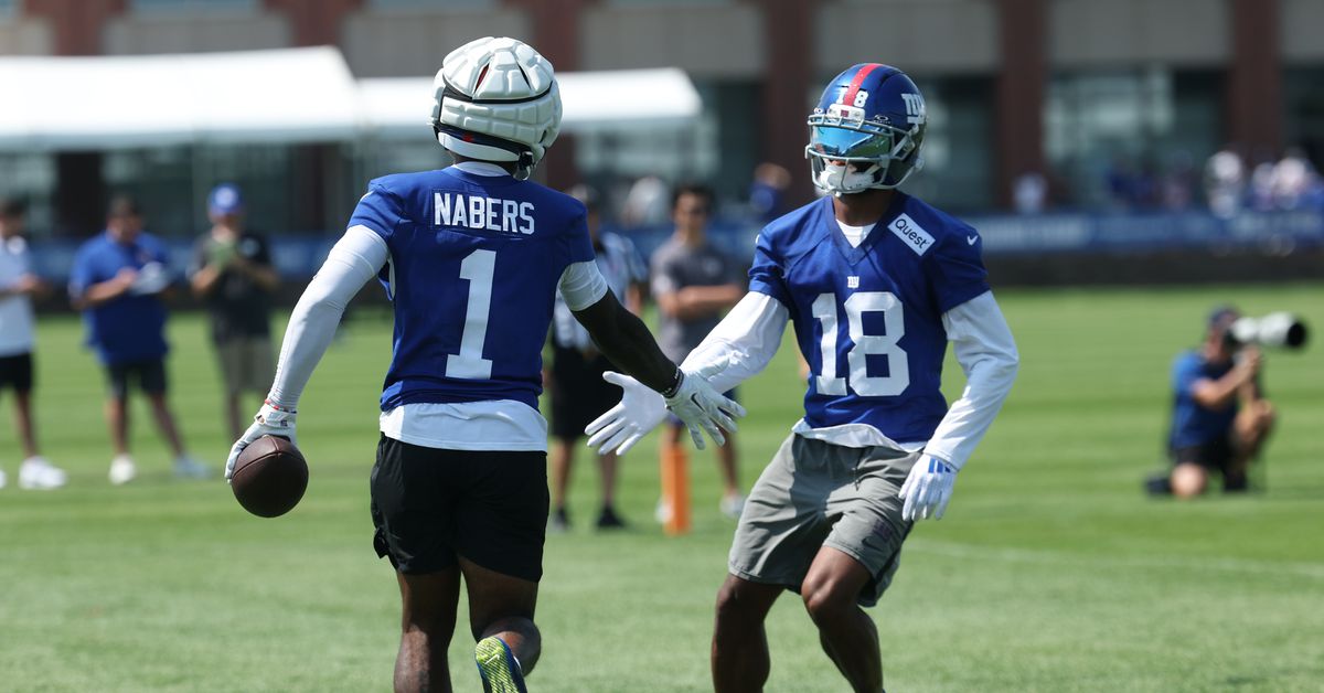 Giants injury news: Malik Nabers leaves field after an apparent shoulder injury