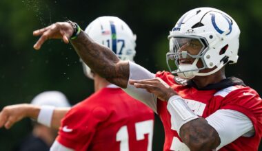 2025 Indianapolis Colts Training Camp Journal: Both QBs Stacking Days