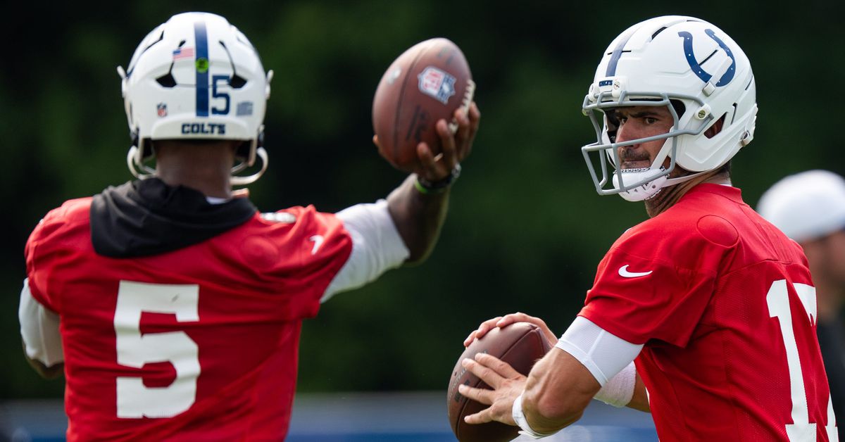 2025 Indianapolis Colts Training Camp Journal: Uninspiring Red Zone Day for Both QBs