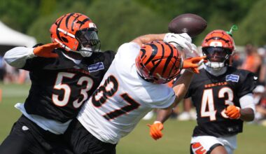 The biggest training camp battles to watch for the Cincinnati Bengals