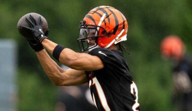 Bengals RB Zack Moss eyes return from broken neck, tempers expectations for 2025 season