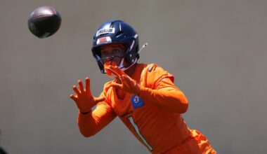 Evan Engram throws shade at Jaguars over team culture, applauds Broncos' locker room