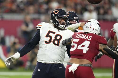 Will Wright be the lone returning starter on Bears’ offensive line?