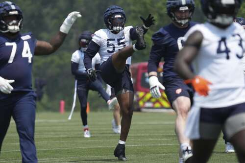 Bears’ season could turn on whether new defensive lineman Odeyingbo lives up to potential