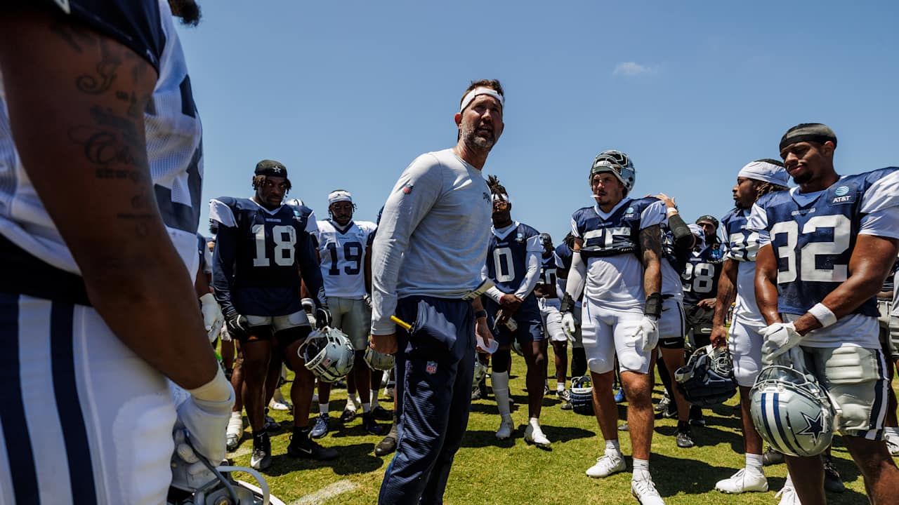 Camp Captures: Schotty steps in during heated practice - Dallas Cowboys
