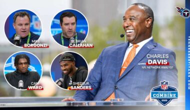 Analyst Charles Davis Talks Titans, and Potential Options With the First Overall Pick