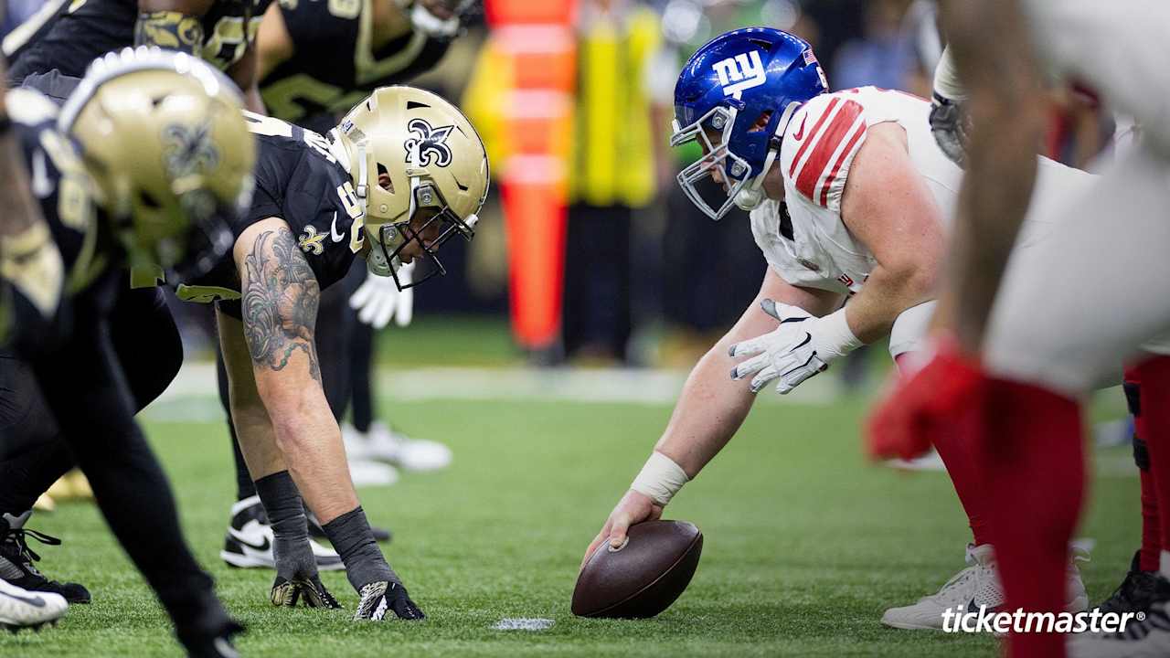 Giants host Saints in Week 14