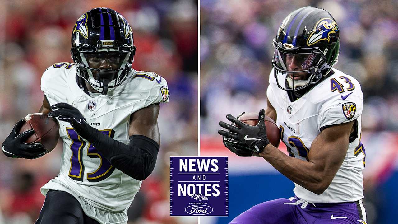 Justice Hill Will Play vs. Browns, Nelson Agholor Returns to Practice