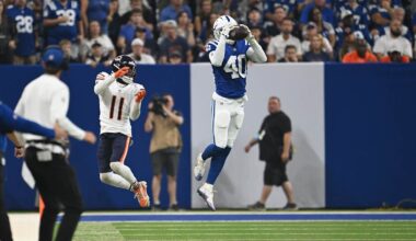'This is why you do it:' Jaylon Jones' career day helps propel Colts to victory over Chicago Bears