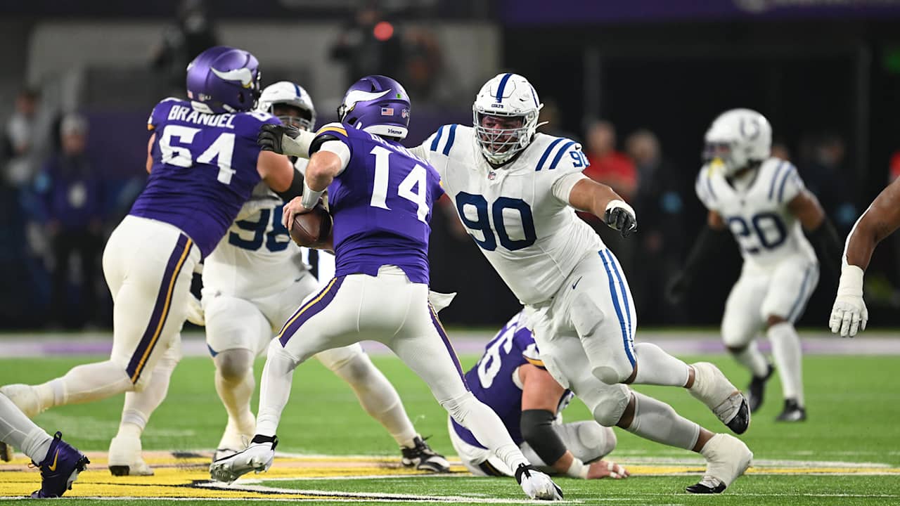 How a 'dream sack scenario' showed versatility of Colts' defense vs. Vikings