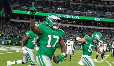 Nakobe Dean will start Training Camp on the Physically Unable to Perform list