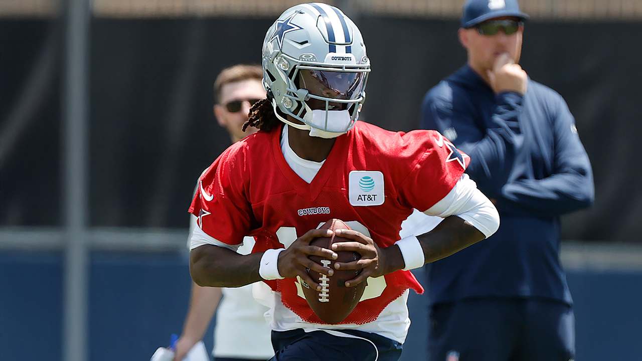 Joe Milton getting acclimated to Cowboys offense, working with Dak Prescott