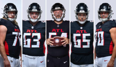 A look at the Falcons' offensive line