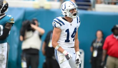 'He's proving everybody wrong:' Alec Pierce's career day a bright spot in Colts' loss to Jaguars