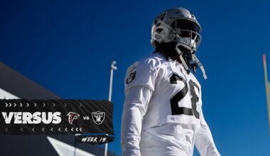 Sincere McCormick, Raiders offense gearing up to attack the Falcons