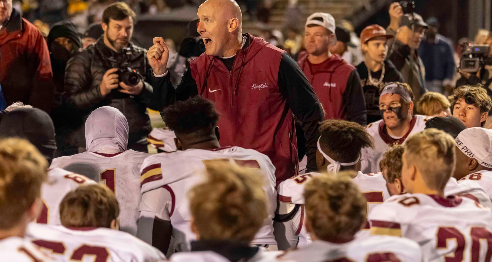 HARTFIELD ACADEMY GOES FOR FOOTBALL THREE-PEAT TO JOIN ELITE GROUP OF JACKSON PREP, JACKSON ACADEMY AND MRA