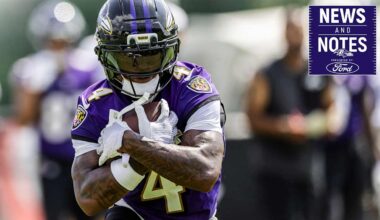 Faster Zay Flowers Expects to Catch More Deep Balls