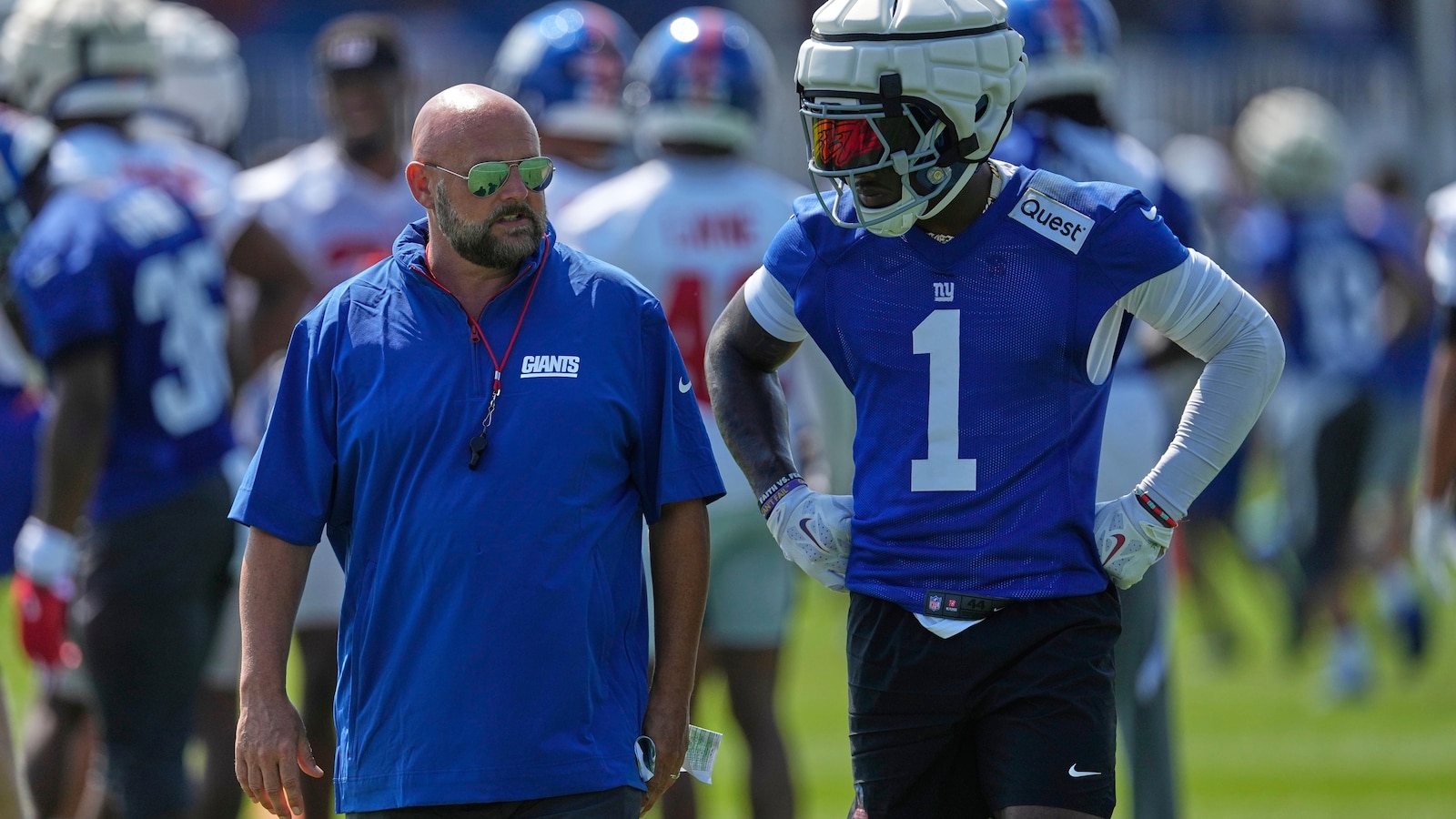 Giants' busy offseason got stamps of approval from standout young receiver Malik Nabers