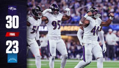 Ravens Defeat Chargers in Matchup Between John and Jim Harbaugh