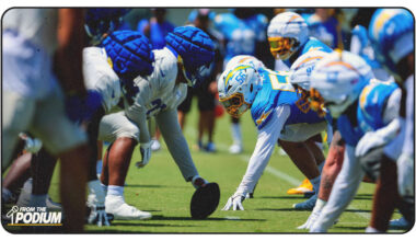 From The Podium | What the Bolts Learned From Sunday's Joint Practice Against the Rams