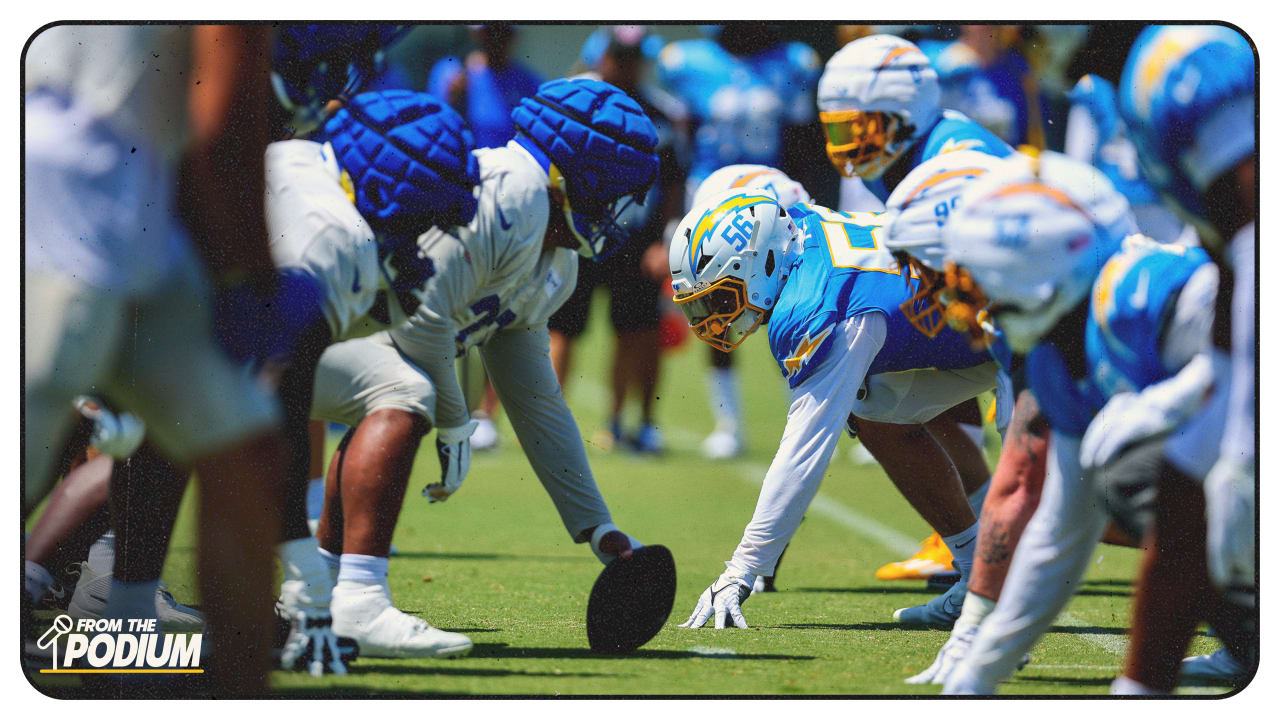 From The Podium | What the Bolts Learned From Sunday's Joint Practice Against the Rams