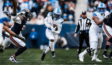 Jahmyr Gibbs carries the load for Detroit Lions' run game in win over Bears