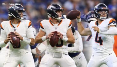 Jarrett Stidham, Bo Nix and Zach Wilson lead Broncos to 34-30 win over Colts