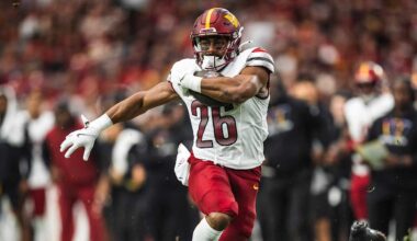 Jeremy McNichols put together career game vs. Cardinals