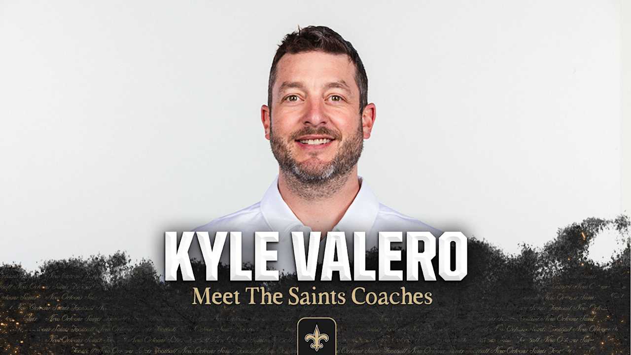 Kyle Valero | Meet the 2025 New Orleans Saints Coaches
