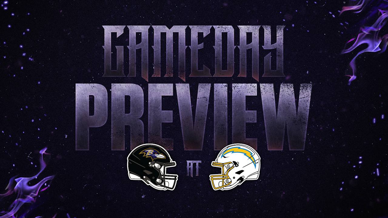 Game Preview: Ravens at Chargers