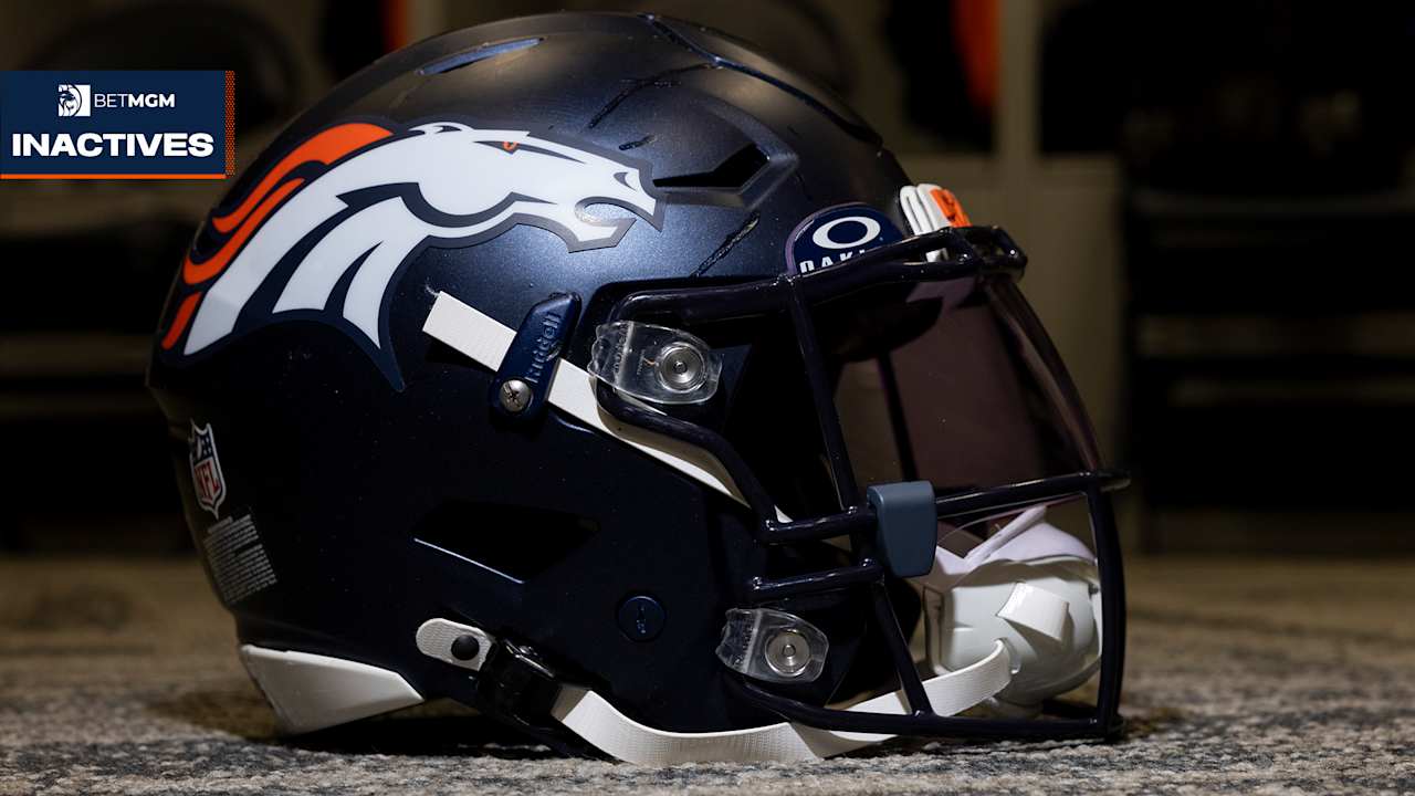 Broncos announce inactives for Week 16 game vs. Chargers