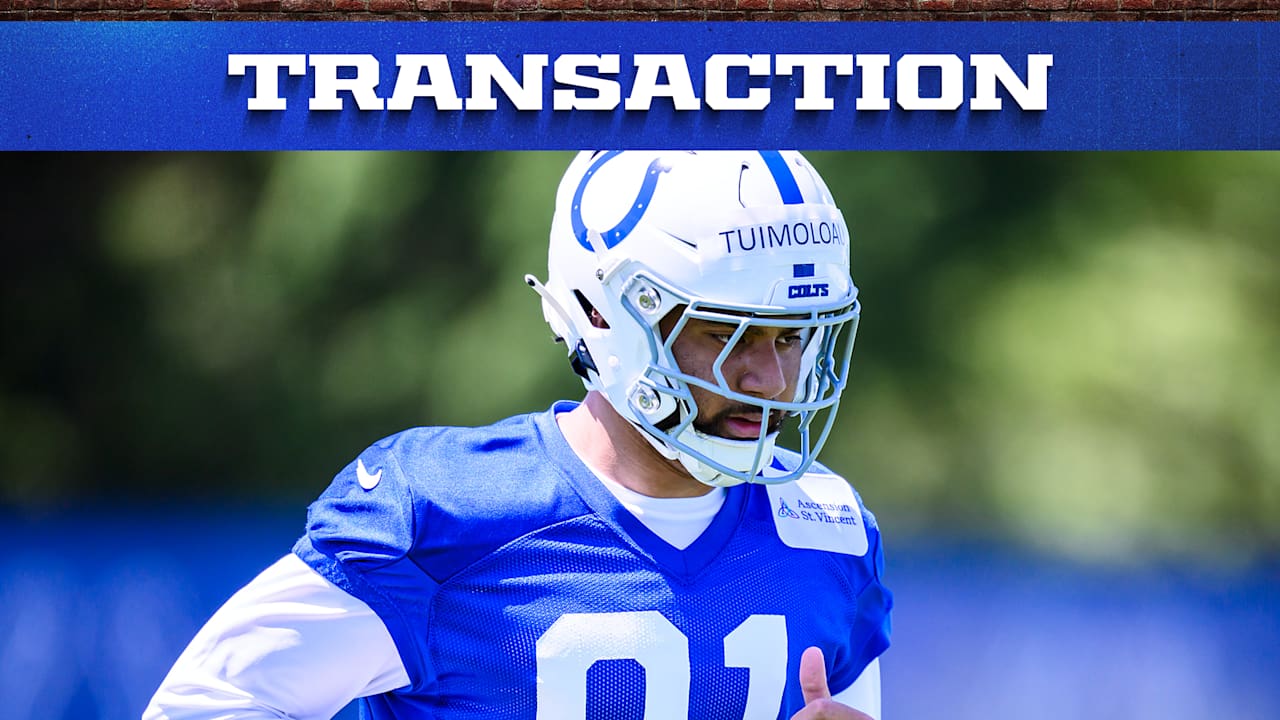Colts sign DE J.T. Tuimoloau