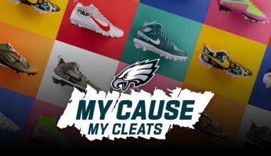 Eagles lace up for My Cause My Cleats against Ravens, Panthers