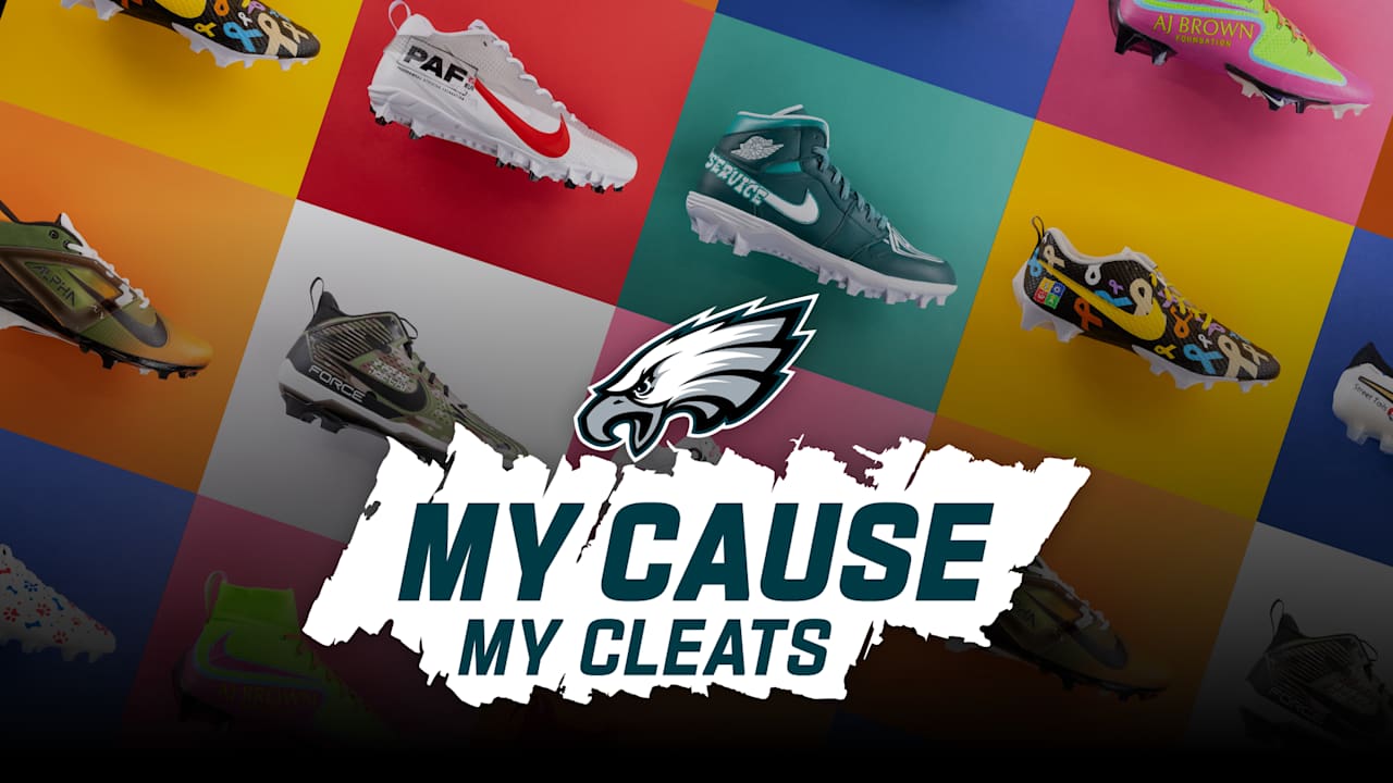 Eagles lace up for My Cause My Cleats against Ravens, Panthers