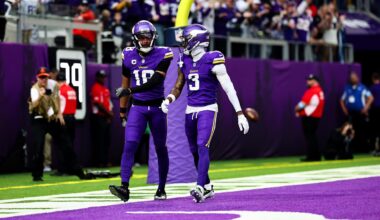Justin Jefferson & Jordan Addison Deliver Historic Combo for Vikings vs. Falcons