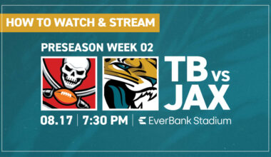 How to Watch Tampa Bay Buccaneers vs. Jacksonville Jaguars: 2024 Preseason Week 2