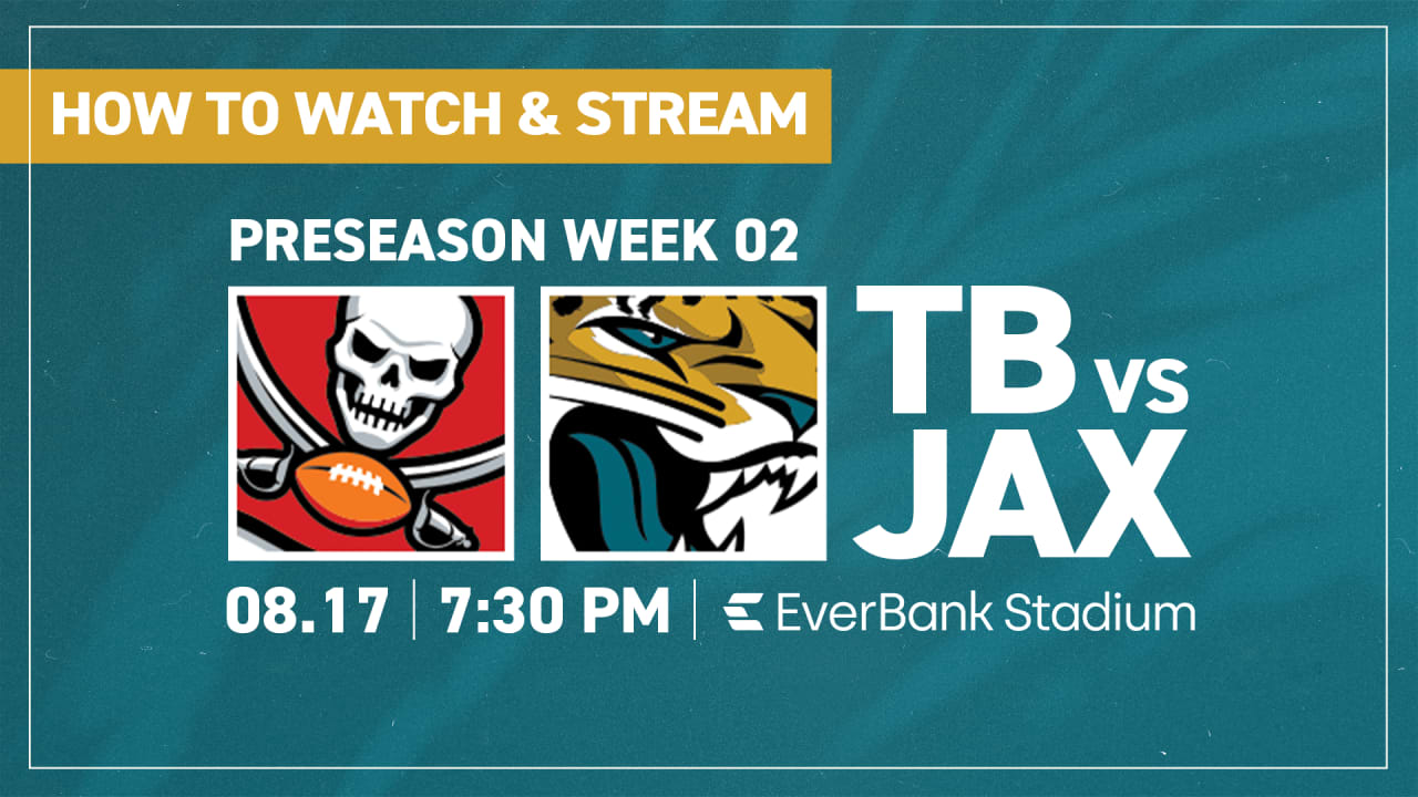 How to Watch Tampa Bay Buccaneers vs. Jacksonville Jaguars: 2024 Preseason Week 2