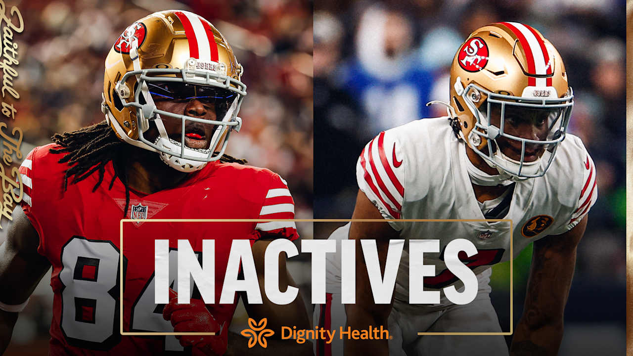 Charvarius Ward Out, Chris Conley Active vs. Seahawks; Inactives for #SFvsSEA