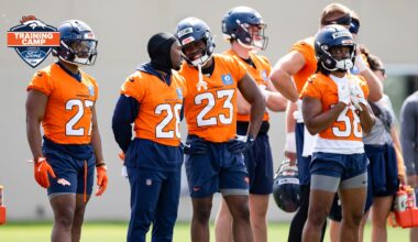 How will the Broncos’ running back competition unfold?