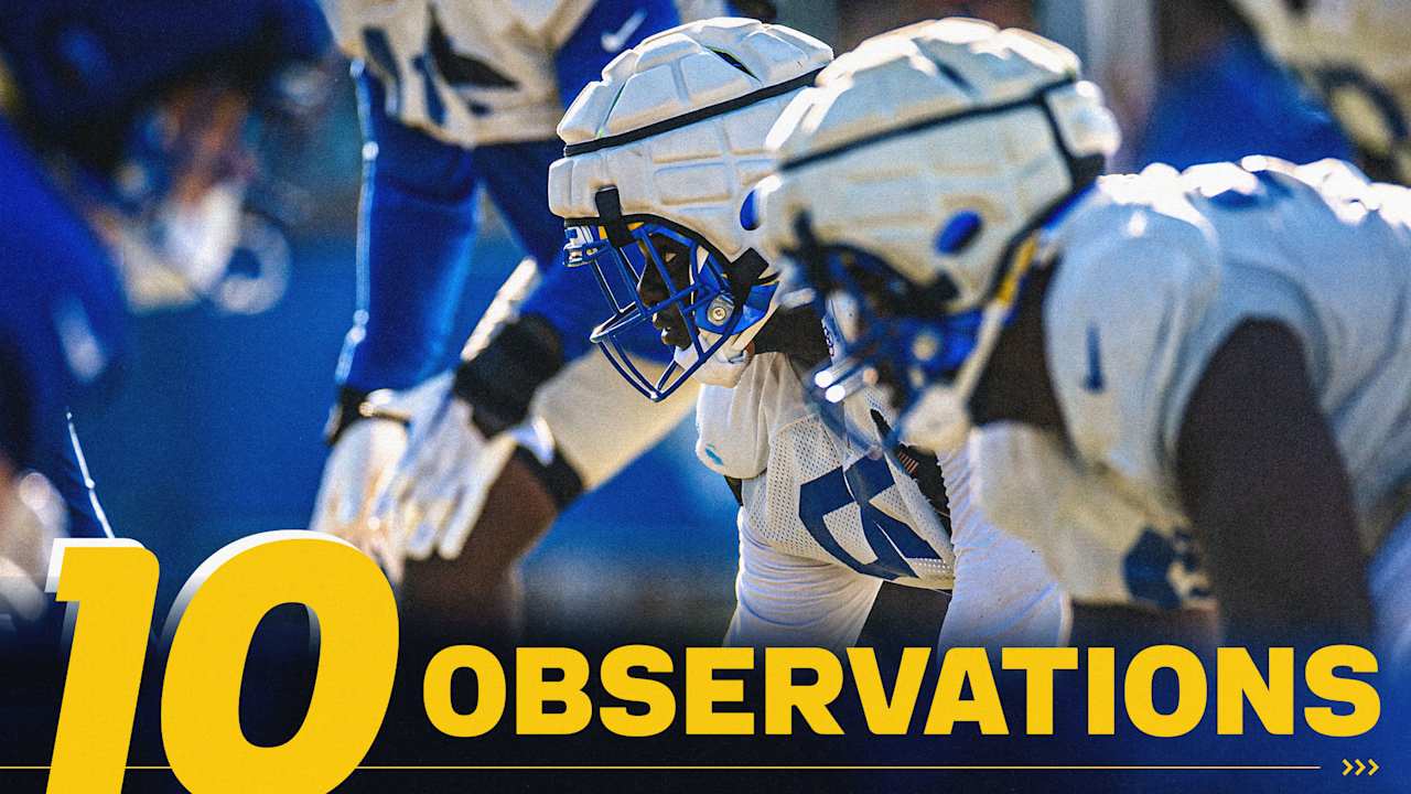 Poona Ford shines in run-heavy day, but practice still featured healthy dose of Puka Nacua playmaking