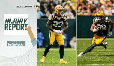 Packers list four questionable vs. Saints