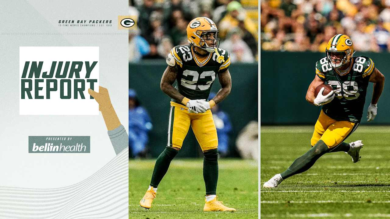 Packers list four questionable vs. Saints