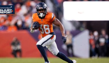 RB Jaleel McLaughlin, CB Riley Moss ruled out for Week 16 game vs. Chargers